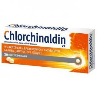 Chlorchinaldin VP  20 tabletek