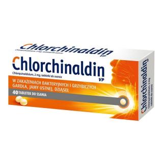 Chlorchinaldin VP  40 tabletek