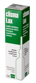 Clisma Lax lewatywa wypróżniająca wlewka doodbytnicza 133 ml Enema