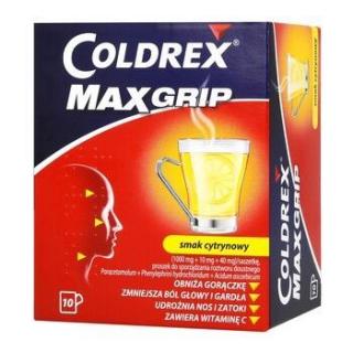 Coldrex MaxGrip 10 saszetek