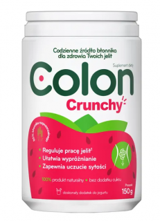 Colon Crunchy proszek o smaku truskawkowym 150 g