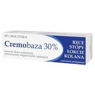 Cremobaza 30 %  krem zmiękczający skóra nadmiernie przesuszona zrogowaciała i pękająca 30 g