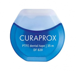 Curaprox taśma dentystyczna DF 820 PTFE 35 m