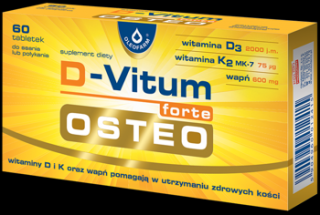 D-Vitum forte Osteo  60 tabletek