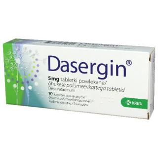 Dasergin 5 mg 10 tabletek