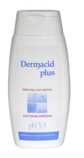 Dermacid Plus antybakteryjna emulsja do mycia ciała 200 ml EXP 16.03.2025