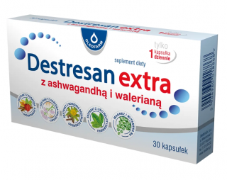 Destresan Extra z ashwagandhą i walerianą 30 kapsułek