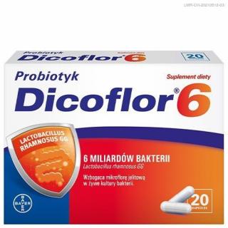 Dicoflor 6 probiotyk 20 kapsułek