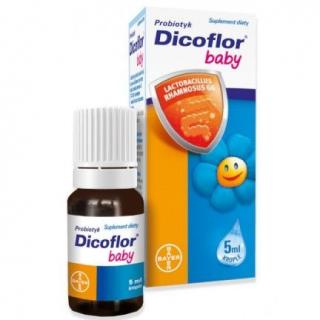 Dicoflor baby - krople dla dzieci i niemowląt  5 ml