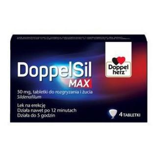 DoppelSil MAX 50 mg  4 tabletki