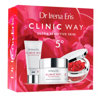 DR IRENA ERIS CLINIC WAY 5º zestaw: krem na dzień 50ml + krem na noc 30ml + dermokapsułki rewitalizujące 30 sztuk