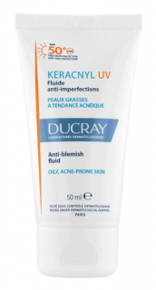 DUCRAY Keracnyl UV fluid przeciw niedoskonałościom 50 ml