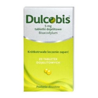 Dulcobis 5 mg  20 tabletek