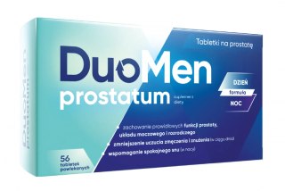 DuoMen Prostatum 56 tabletek powlekanych (28 tabletek na dzień + 28 tabletek na noc)