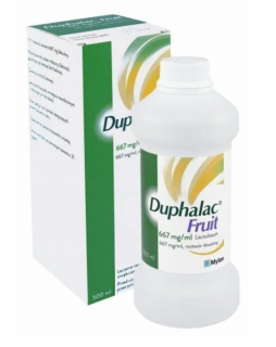 Duphalac Fruit 667 mg/ ml roztwór doustny na zaparcia o smaku śliwkowym 500 ml