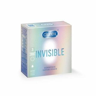 DUREX  Invisible prezerwatywy dla większej bliskości 3 sztuki