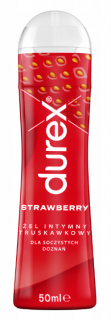 DUREX Play Żel intymny o smaku i zapachu słodkiej truskawki 50 ml