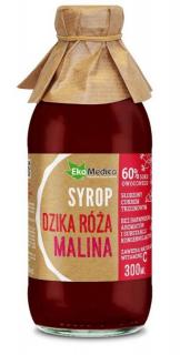 EKAMEDICA  Syrop Dzika Róża Malina 300 ml