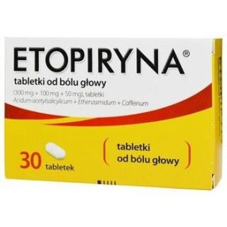 Etopiryna 30 tabletek EXP 04/2024