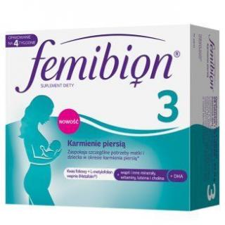 Femibion 3 Karmienie piersią 28 tabletek + 28 kapsułek