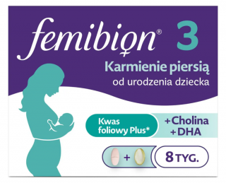 Femibion 3 Karmienie Piersią 56 tabletek + 56 kapsułek