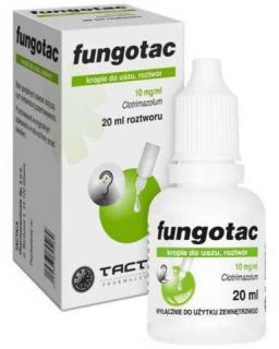 Fungotac krople do usz  20 ml