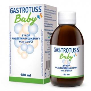 Gastrotuss baby syrop przeciwrefluksowy dla noworodków, niemowląt i dzieci 180 ml