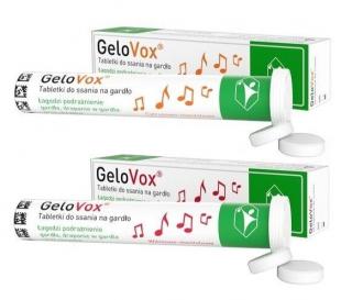 GeloVox wiśnia-mentol  10 tabletek do ssania