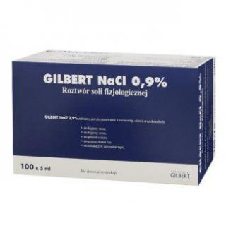 Gilbert NaCl 0.9%  5 ml x 100 ampułek (opakowanie)