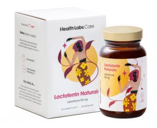 Health Labs Lactoferrin Natural+ laktoferyna 30 kapsułek