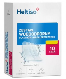 HELTISO plastry hipoalergiczne zestaw wodoodporny 10 sztuk