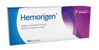 Hemorigen 50 mg 30 tabletek