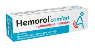 Hemorol Comfort krem do stosowania w hemoroidach 35 g