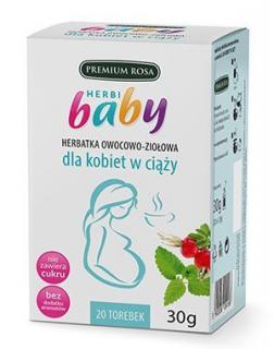 Herbi Baby Herbatka owocowo-ziołowa dla kobiet w ciąży  20 saszetek