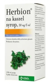 Herbion syrop na kaszel suchy 150ml EXP. 02/2025