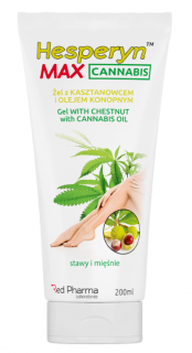 Hesperyn Max żel z kasztanowcem i olejem konopnym  200 ml
