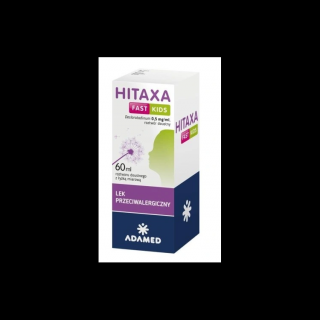 Hitaxa Fast Kids 500mcg/ml syrop na alergię 60ml