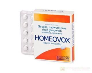 Homeovox  60 tabletek (chrypka)