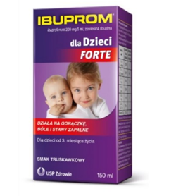 Ibuprom dla Dzieci Forte zawiesina  150 ml