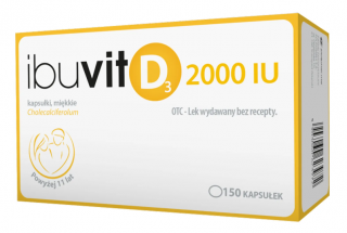 Ibuvit D3 2000 IU 150 kapsułek