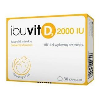 Ibuvit D3 2000 IU  30 kapsułek