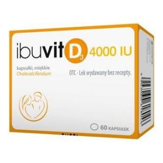 Ibuvit D3 4000 IU  60 kapsułek