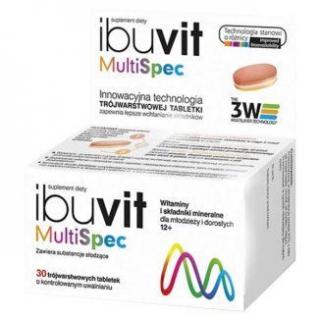 Ibuvit MultiSpec  30 tabletek o kontrolowanym uwalnianiu