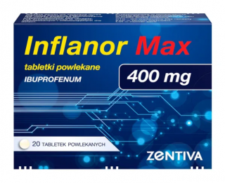 Inflanor Max 400 mg 20 tabletek powlekanych
