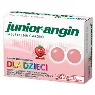 Junior-angin tabletki do ssania  36 tabletek