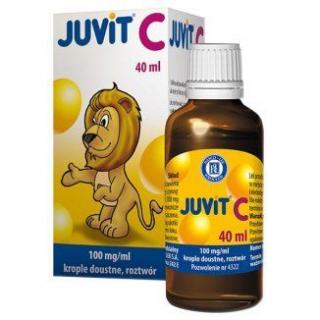 Juvit C krople  0,1 g/ml   40 ml