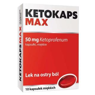 Ketokaps Max 50 mg  20 kaps.