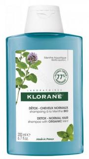 Klorane szampon z organiczną miętą 200 ml