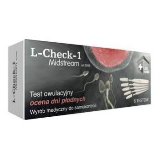 L-Check-1 Midstream Test owulacyjny 5 sztuk