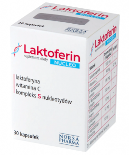 Laktoferin Nucleo 30 kapsułek Norsa Pharma